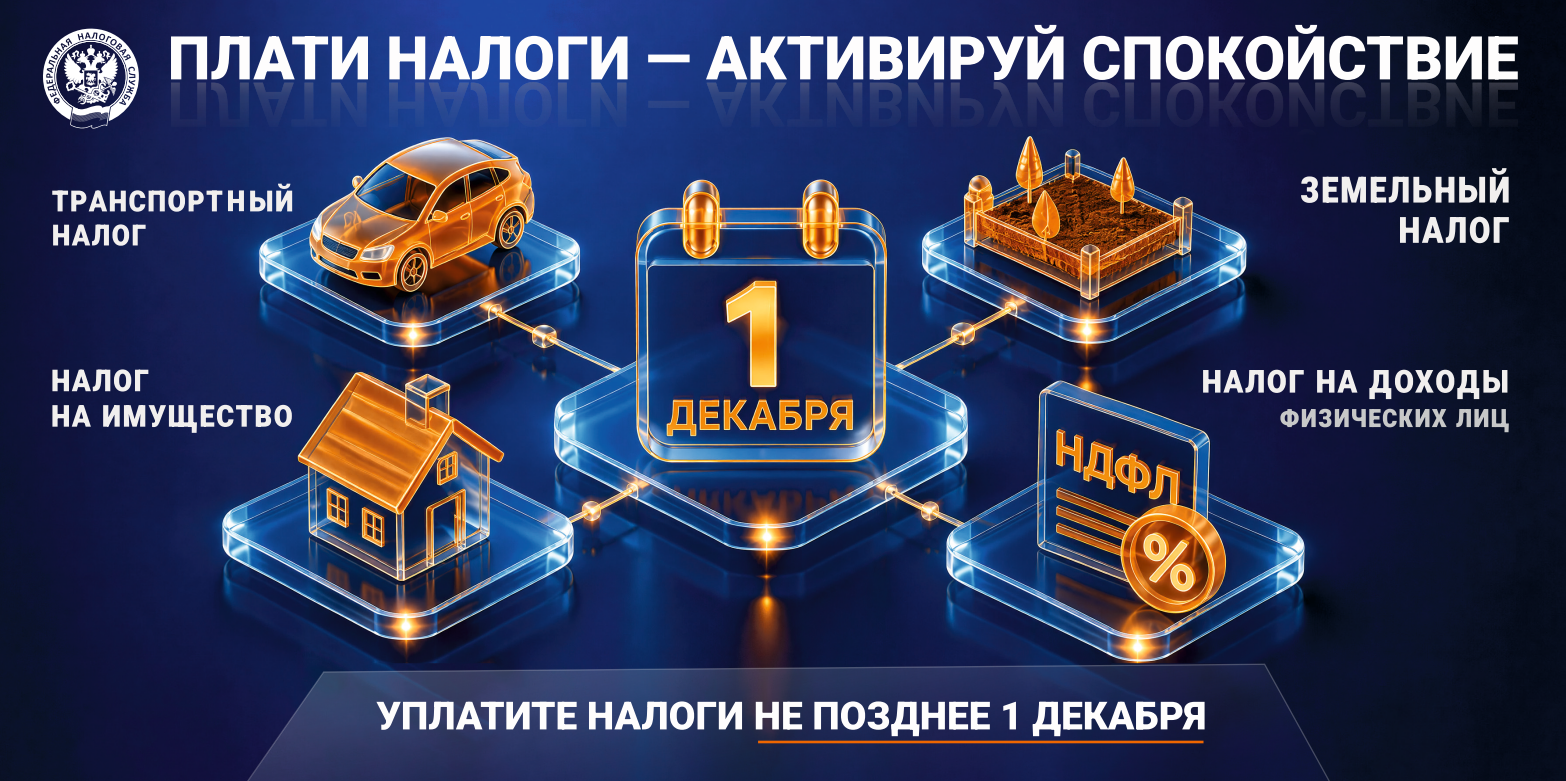 Плати налоги - активируй спокойствие! 